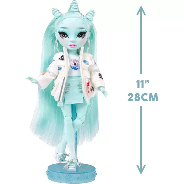 Rainbow High Shadow High Zooey Electra- Light Green Fashion Doll. Fashionable Outfit &amp; 10+ Colorful Play Accessories. Great Gift for Kids 4-12 Years Old &amp; Collectors