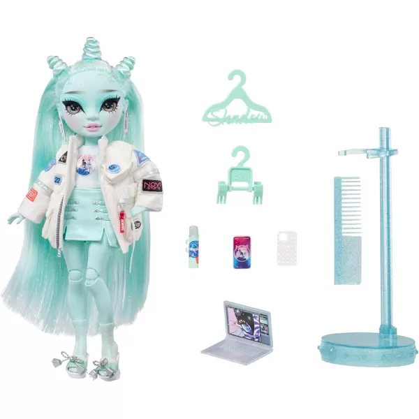Rainbow High Shadow High Zooey Electra- Light Green Fashion Doll. Fashionable Outfit &amp; 10+ Colorful Play Accessories. Great Gift for Kids 4-12 Years Old &amp; Collectors