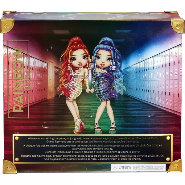 Rainbow High Special Edition Twin  Laurel &amp; Holly De'Vious Fashion Dolls, Multicolor Designer Metallic Outfits, Gift for Kids and Collectors, Toys for Kids Ages 6 7 8+ to 12 Years Old Laurel &amp; Holly De'Vious Fashion Dolls, Multicolor Designer Metallic Outfits, Gift for Kids and Collectors, Toys for Kids Ages 6 7 8+ to 12 Years Old)