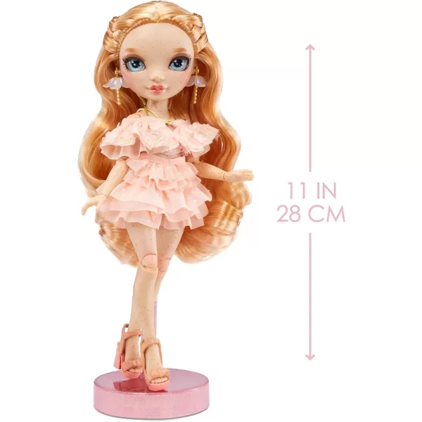 Rainbow High Victoria- Light Pink Fashion Doll and Freckles from Head to Toe. Fashionable Outfit &amp; 10+ Colorful Play Accessories. Great Gift for Kids 4-12 Years Old and Collectors.
