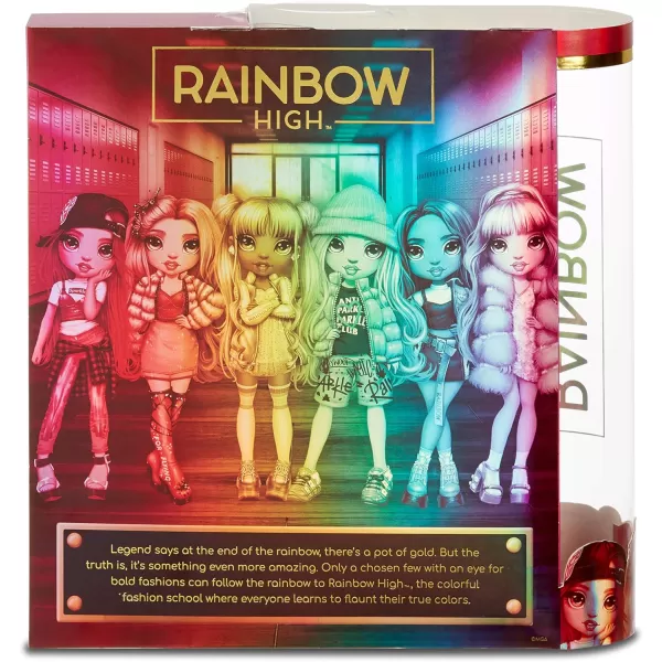 Rainbow High Violet Willow - Purple Clothes Fashion Doll with 2 Complete Mix &amp; Match Outfits and Accessories, Toys for Kids 6 to 12 Years Old