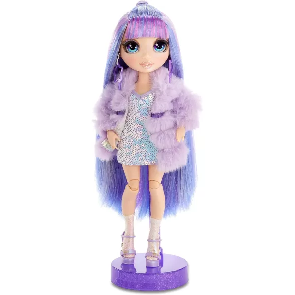 Rainbow High Violet Willow - Purple Clothes Fashion Doll with 2 Complete Mix &amp; Match Outfits and Accessories, Toys for Kids 6 to 12 Years Old