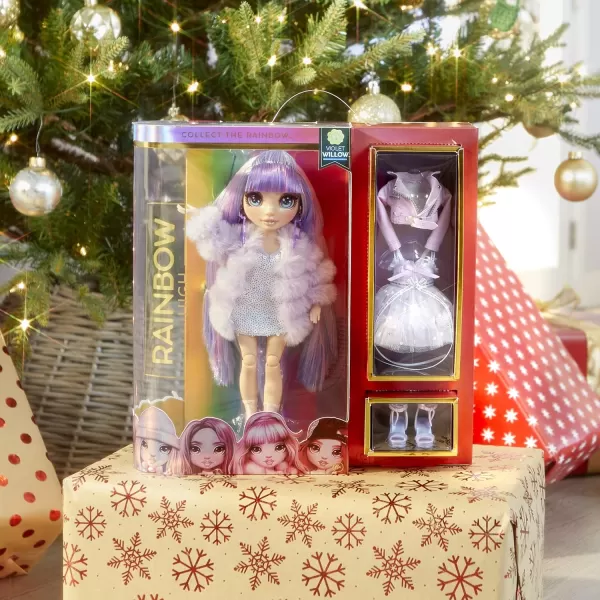 Rainbow High Violet Willow - Purple Clothes Fashion Doll with 2 Complete Mix &amp; Match Outfits and Accessories, Toys for Kids 6 to 12 Years Old