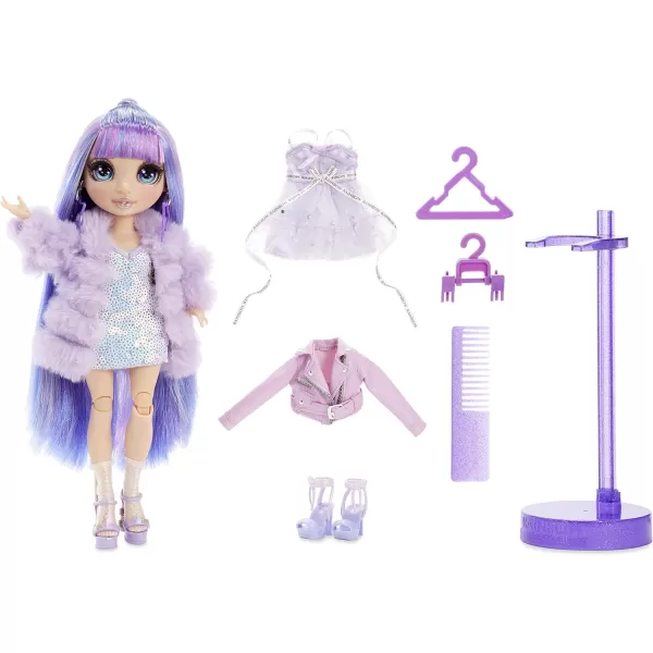 Rainbow High Violet Willow - Purple Clothes Fashion Doll with 2 Complete Mix &amp; Match Outfits and Accessories, Toys for Kids 6 to 12 Years Old