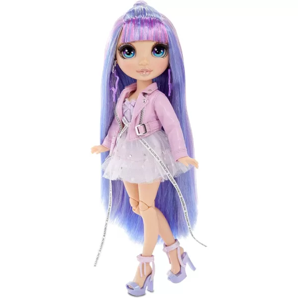 Rainbow High Violet Willow - Purple Clothes Fashion Doll with 2 Complete Mix &amp; Match Outfits and Accessories, Toys for Kids 6 to 12 Years Old