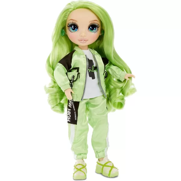 Rainbow Surprise Rainbow High Jade Hunter - Green Clothes Fashion Doll with 2 Complete Mix &amp; Match Outfits and Accessories, Toys for Kids 4 to 15 Years Old