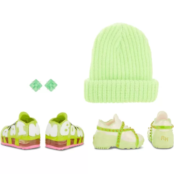 Rainbow Surprise Rainbow High Jade Hunter - Green Clothes Fashion Doll with 2 Complete Mix &amp; Match Outfits and Accessories, Toys for Kids 4 to 15 Years Old