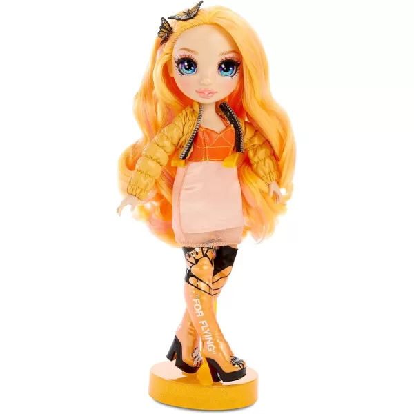 Rainbow Surprise Rainbow High Poppy Rowan - Orange Clothes Fashion Doll with 2 Complete Mix &amp; Match Outfits and Accessories, Toys for Kids 6 to 12 Years Old