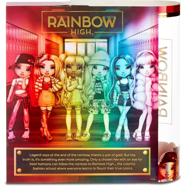 Rainbow Surprise Rainbow High Sunny Madison - Yellow Clothes Fashion Doll with 2 Complete Mix &amp; Match Outfits and Accessories, Toys for Kids 6 to 12 Years Old