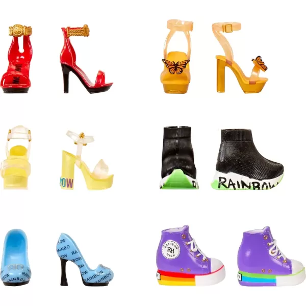 imageRainbow High Deluxe Fashion Closet for 400 Looks Portable Clear Acrylic Playset Features 31 Designer Doll Clothing ampamp Accessories Gift for Kids ampamp Collectors Toys for Kids Ages 6 7 8 to 12 Years