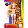 imageRainbow High Jr High Poppy Rowan 9inch Orange Fashion Doll with Doll Accessories Open and Closes Backpack Great Gift for Kids 612 Years Old and Collectors
