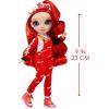 imageRainbow High Jr High Ruby Anderson 9inch RED Fashion Doll with Doll Accessories Open and Closes Backpack Great Gift for Kids 612 Years Old and CollectorsModern
