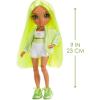imageRainbow High Jr High Series 2 Karma Nichols 9quot NEON Green Posable Fashion Doll with Designer Accessories and OpenClose Backpack Great Toy Gift for Kids Ages 612 Years Old ampamp CollectorsModern