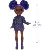 imageRainbow High Jr High Series 2 Krystal Bailey 9quot Purple Posable Fashion Doll with Designer Accessories and OpenClose Backpack Great Toy Gift for Kids Ages 612 Years Old ampamp Collectors9 inch Pack of 3