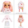 imageRainbow High Rainbow Junior High Special Edition Kia Hart  9quot Pink Posable Fashion Doll with Accessories and OpenClose Soft Backpack Great Toy Gift for Kids Ages 412Single