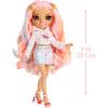 imageRainbow High Rainbow Junior High Special Edition Kia Hart  9quot Pink Posable Fashion Doll with Accessories and OpenClose Soft Backpack Great Toy Gift for Kids Ages 412Single