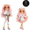 imageRainbow High Rainbow Junior High Special Edition Kia Hart  9quot Pink Posable Fashion Doll with Accessories and OpenClose Soft Backpack Great Toy Gift for Kids Ages 412Single