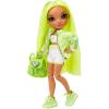 imageRainbow High Jr High Series 2 Karma Nichols 9quot NEON Green Posable Fashion Doll with Designer Accessories and OpenClose Backpack Great Toy Gift for Kids Ages 612 Years Old ampamp CollectorsModern