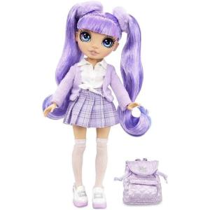 imageRainbow High Jr High Violet Willow  9inch Purple Fashion Doll with Doll Accessories Open and Closes Backpack Great Gift for Kids 612 Years Old and Collectors
