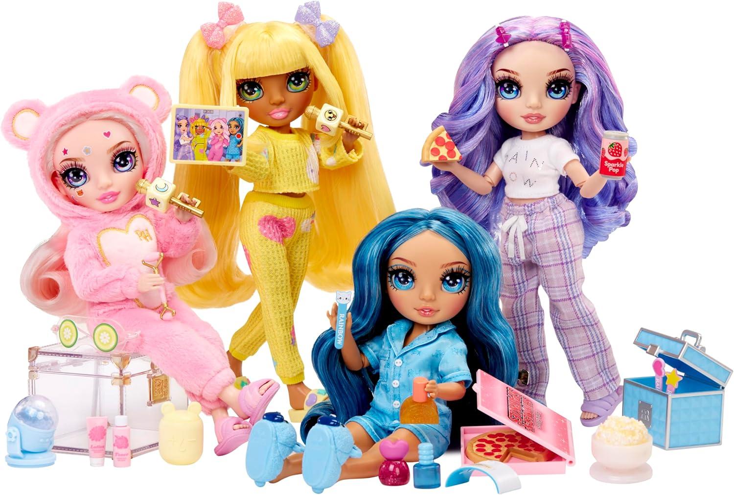 Rainbow High Jr High PJ Party – Bella, Pink 9″ Posable Fashion Doll ...