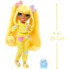 imageRainbow High Jr High PJ Party  Sunny Yellow 9quot Posable Blonde Fashion Doll with Soft Onesie Slippers Fun Play Accessories Great Toy Gift for Girls Kids Ages 412 Years