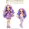 imageRainbow High Jr High PJ Party  Violet Purple 9quot Posable Fashion Doll with Soft Onesie Slippers Fun Play Accessories Great Toy Gift for Girls Kids Ages 412 Years