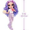 imageRainbow High Jr High PJ Party  Violet Purple 9quot Posable Fashion Doll with Soft Onesie Slippers Fun Play Accessories Great Toy Gift for Girls Kids Ages 412 Years