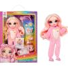 imageRainbow High Jr High PJ Party  Bella Pink 9quot Posable Fashion Doll with Soft Onesie Slippers Fun Play Accessories Great Toy Gift for Girls Kids Ages 412 Years