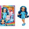 imageRainbow High Jr High PJ Party  Skyler Blue 9quot Posable Fashion Doll with Soft Onesie Slippers Fun Play Accessories Great Toy Gift for Girls Kids Ages 412 Years