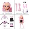 imageRainbow High Rainbow Vision Royal Three KPop Minnie Choi Posable Fashion Doll w2 Designer Outfits to Mix ampamp Match wMicrophone Headset ampamp Band Merch Great Toy Gift Kids 612 Years Old ampamp Collectors