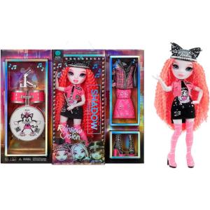 imageRainbow High Vision and Neon ShadowMara Pinkett Neon Pink Fashion Doll 2 Designer Outfits to Mix ampamp Match with Rock Band Accessories PLAYSET Great Gift for Kids 612 Years Old ampamp Collectors