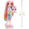 imageRainbow High Amaya Rainbow with Slime Kit ampamp Pet 11quot Shimmer Posable Fashion Doll with DIY Sparkle Slime Magical Yeti Pet Fun Play Accessories Great Toy Gift for Girls Kids Ages 412 Years