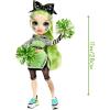 imageRainbow High Cheer Jade Hunter  Green Cheerleader Fashion Doll with 2 Pom Poms and Doll Accessories Great Gift for Kids 612 Years Old