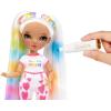imageRainbow High Color ampamp Create Fashion DIY Doll with Washable Rainbow Markers Purple Eyes Curly Hair Bonus Top ampamp Shoes Color Create Play Rinse and Repeat Creative 412Multicolor