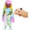 imageRainbow High Color ampamp Create Fashion DIY Doll with Washable Rainbow Markers Purple Eyes Curly Hair Bonus Top ampamp Shoes Color Create Play Rinse and Repeat Creative 412Multicolor