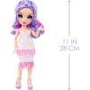 imageRainbow High Fantastic Fashion Violet Willow  Purple 11 Fashion Doll and Playset with 2 Complete Doll Outfits and Fashion Play Accessories Great Gift for Kids 412 Years Old