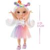 imageRainbow High Littles  Opal Raine Rainbow 55quot Posable Small Doll with Purse Magical Pet Unicorn Girls Toy Gift Kids Ages 412 Years