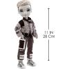 imageRainbow High Shadow Series 1 Ash Silverstone Greyscale Boy Fashion Doll 2 Silver Designer Outfits to Mix ampamp Match with Accessories Great Gift Multicolor 583578EUC
