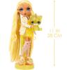 imageRainbow High Sunny Yellow with Slime Kit ampamp Pet Blonde 11quot Shimmer Posable Fashion Doll with DIY Sparkle Slime Magical Yeti Pet Fun Play Accessories Great Toy Gift for Girls Kids Ages 412 Years