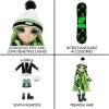 imageRainbow High Winter Break Jade Hunter  Green Fashion Doll and Playset with 2 Designer Outfits Snowboard and Accessories Kids and Collectors Toy Gift Ages 6 7 8 to 12