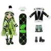 imageRainbow High Winter Break Jade Hunter  Green Fashion Doll and Playset with 2 Designer Outfits Snowboard and Accessories Kids and Collectors Toy Gift Ages 6 7 8 to 12