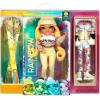 imageRainbow High Winter Break Sunny Madison  Yellow Fashion Doll and Playset with 2 Designer Outfits Pair of Skis ampamp Accessories