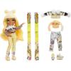 imageRainbow High Winter Break Sunny Madison  Yellow Fashion Doll and Playset with 2 Designer Outfits Pair of Skis ampamp Accessories