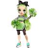 imageRainbow High Cheer Jade Hunter  Green Cheerleader Fashion Doll with 2 Pom Poms and Doll Accessories Great Gift for Kids 612 Years Old