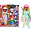 imageRainbow High Color ampamp Create Fashion DIY Doll with Washable Rainbow Markers Purple Eyes Curly Hair Bonus Top ampamp Shoes Color Create Play Rinse and Repeat Creative 412Multicolor