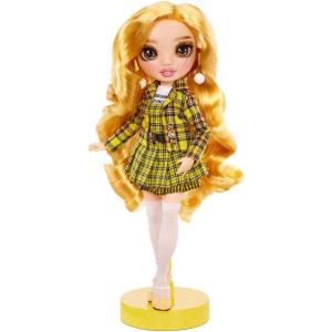 imageRainbow High Series 3 Sheryl Meyer Fashion Doll  Marigold Yellow with 2 Designer Outfits to Mix ampamp Match with Accessories Gift for Kids and Collectors Toys for Kids Ages 6 7 8 to 12 Years OldMarigold