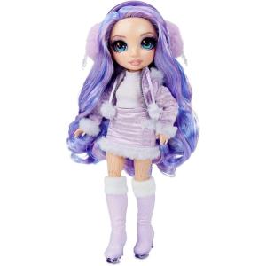 imageRainbow High Winter Break Violet Willow  Purple Fashion Doll with 2 Outfits Snow Gear and Display Stand  Gift and Collectable for Kids Ages 6 Multicolor 32 x 14 x 12 inches