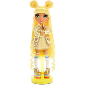 imageRainbow Surprise Rainbow High Sunny Madison  Yellow Clothes Fashion Doll with 2 Complete Mix ampamp Match Outfits and Accessories Toys for Kids 6 to 12 Years Old