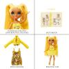 imageRainbow High Fantastic Fashion Sunny Madison  Yellow 11 Fashion Doll and Playset with 2 Complete Doll Outfits and Fashion Play Accessories Great Gift for Kids 412 Years Old