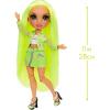imageRainbow High Karma Nichols  Neon Green Fashion Doll with 2 Doll Outfits to Mix ampamp Match and Doll Accessories Great Gift for Kids 612 Years Old1 Count Pack of 5